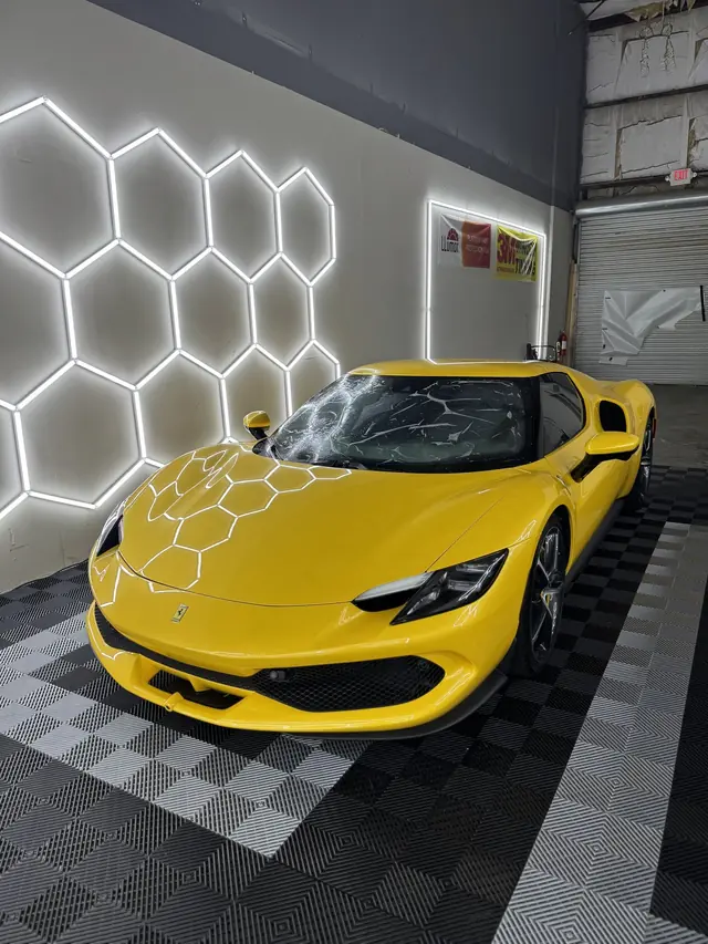 Ferrari GTB PPF & Tint at Metro Protection ATL in Alpharetta, GA
